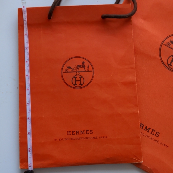 Hermes shopping bags x 2 - Picture 6 of 9